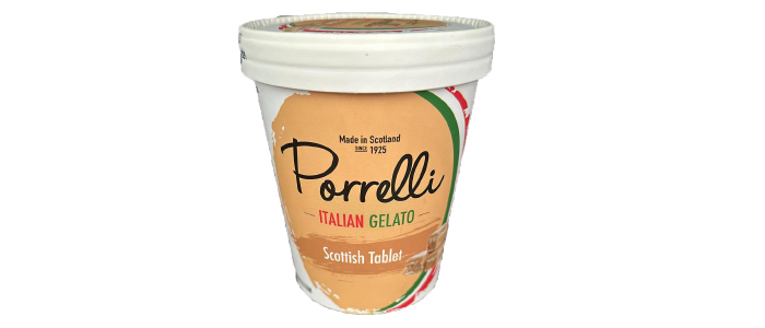 Scottish Tablet Porelli Italian Gelato 